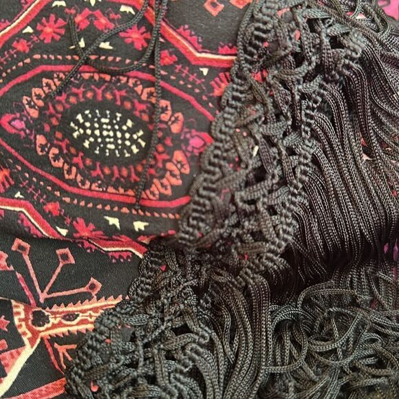 NWT forever21 fringe dress - geometric pattern - adjustable straps - Picture 8 of 8